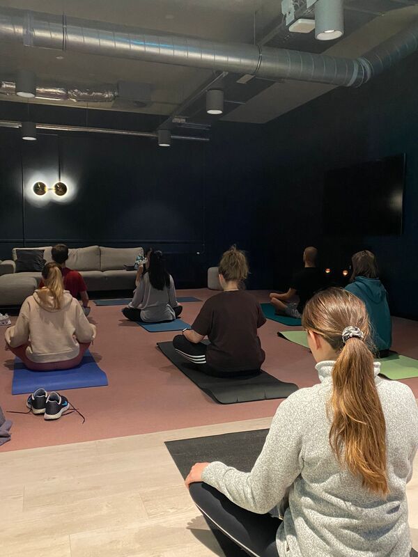 Our yoga space in CanVas Utrecht